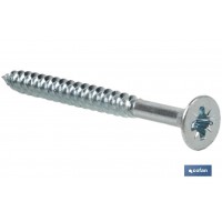 PARAFUSO ROSCA DE MADEIRA POZIDRIVE DIN ZINCADO 7505A M-2,5X10 -CX 1000 UNIDADES