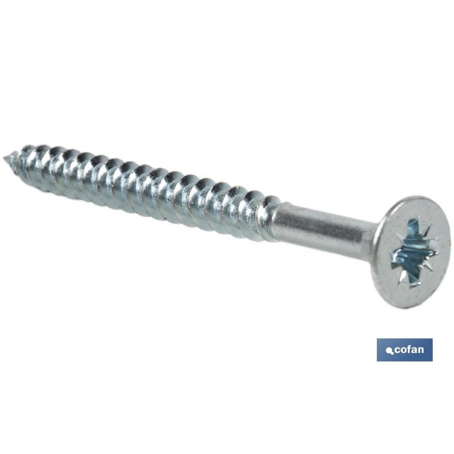 PARAFUSO ROSCA DE MADEIRA POZIDRIVE DIN ZINCADO 7505A M-2,5X10 -CX 1000 UNIDADES PARAFUSO ROSCA DE MADEIRA POZIDRIVE DIN ZINCADO 7505A M-2,5X10 -CX 1000 UNIDADES