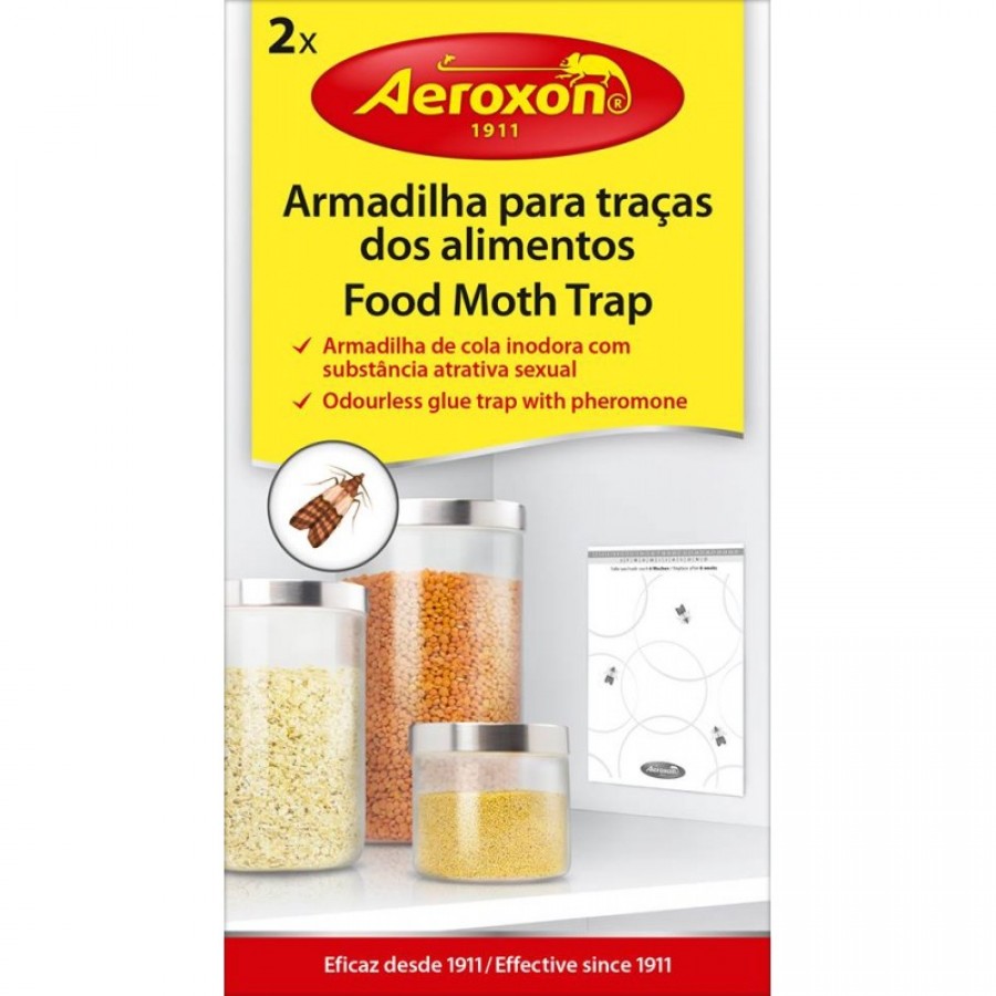 AEROXON ARMADILHA ANTI TRAÇA ALIMENTOS AEROXON ARMADILHA ANTI TRAÇA ALIMENTOS