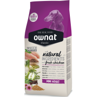OWNAT CLASSIC CÃO MINI ADULT 4KG OWNAT CLASSIC CÃO MINI ADULT 4KG