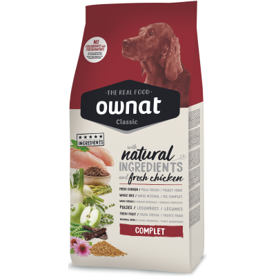 OWNAT CLASSIC CÃO COMPLET  4 KG