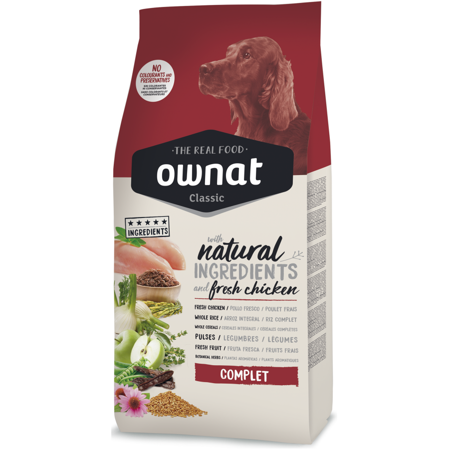 OWNAT CLASSIC CÃO COMPLET 4 KG OWNAT CLASSIC CÃO COMPLET 4 KG