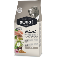 OWNAT CLASSIC CÃO LIGHT 20 KG OWNAT CLASSIC CÃO LIGHT 20 KG