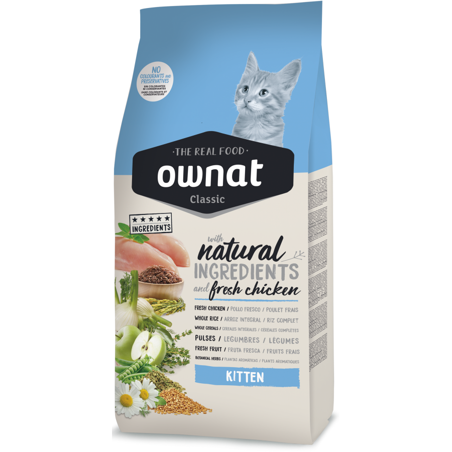 OWNAT CLASSIC GATO KITTEN 1,5 KG
