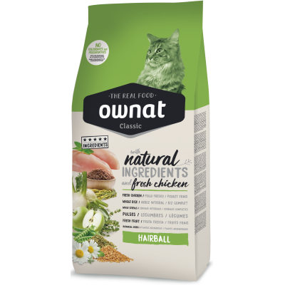 OWNAT CLASSIC GATO HAIRBALL  1,5 KG