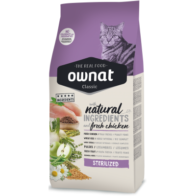 OWNAT CLASSIC GATO STERILIZED 4 KG