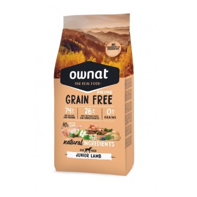 OWNAT GF PRIME  CÃO JUNIOR LAMB 3KG