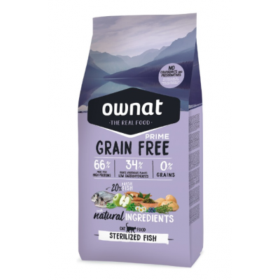 OWNAT GF PRIME GATO STERILIZED FISH 1KG