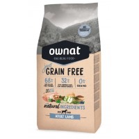 OWNAT JUST GF CÃO ADULTO LAMB 3KG