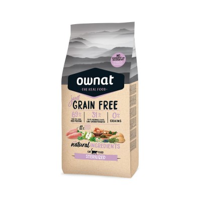 OWNAT JUST GF GATO STERILIZED 1KG