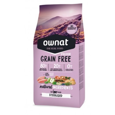 OWNAT GF PRIME GATO STERILIZED 1KG