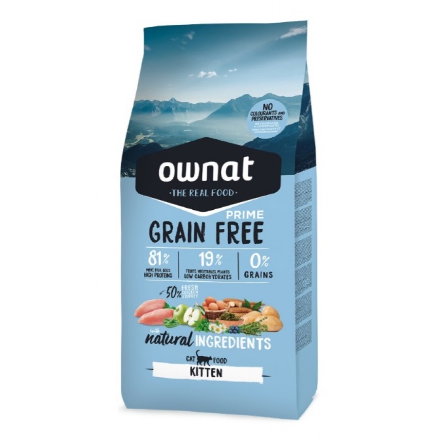 OWNAT GF PRIME GATO KITTEN  1KG