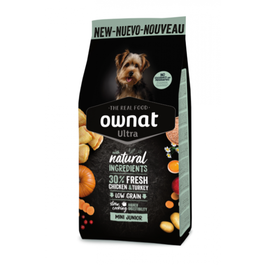 OWNAT ULTRA CÃO MINI JUNIOR 3KG OWNAT ULTRA CÃO MINI JUNIOR 3KG