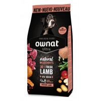 OWNAT ULTRA CÃO MEDIUM LAMB & RICE 3KG OWNAT ULTRA CÃO MEDIUM LAMB & RICE 3KG