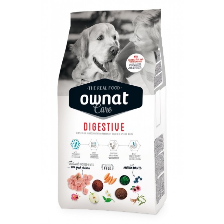 OWNAT CARE CÃO DIGESTIVE  3KG