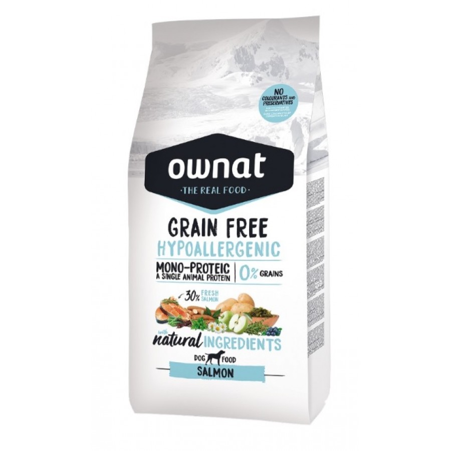 OWNAT GF HYPOALLERGENIC CÃO SALMON 3KG