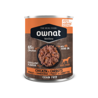 OWNAT WET CAO FRANGO E CENOURAS 395 GR OWNAT WET CAO FRANGO E CENOURAS 395 GR