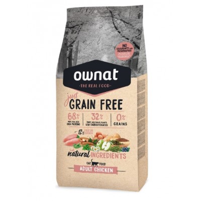 OWNAT JUST GF GATO ADULTO CHICKEN 1KG