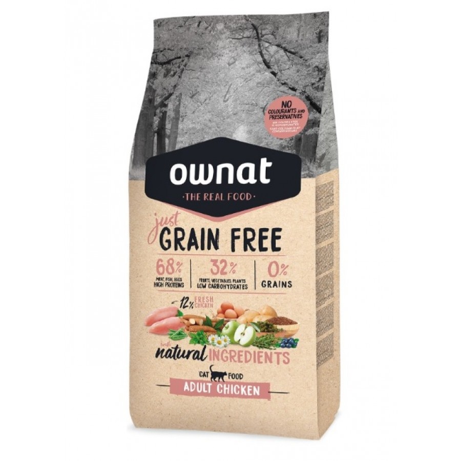 OWNAT JUST GF GATO ADULTO CHICKEN 8KG