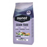 OWNAT GF PRIME GATO STERILIZED FISH 8KG