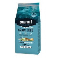 OWNAT GF PRIME CÃO ADULTO OILY FISH 3KG
