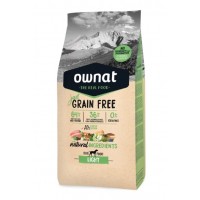 OWNAT JUST GF CÃO ADULTO LIGHT 3KG