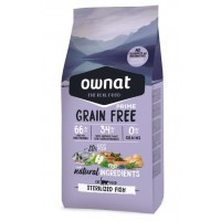 OWNAT JUST GF GATO STERILIZED FISH 8KG OWNAT JUST GF GATO STERILIZED FISH 8KG