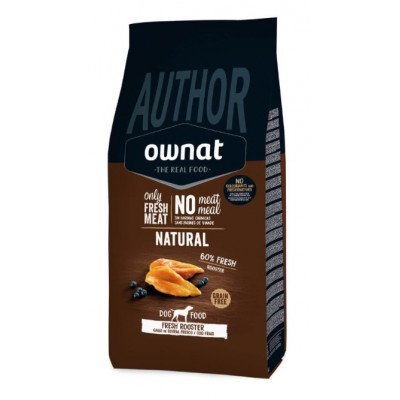 OWNAT GF AUTHOR  CÃO FRESH ROOSTER  10KG