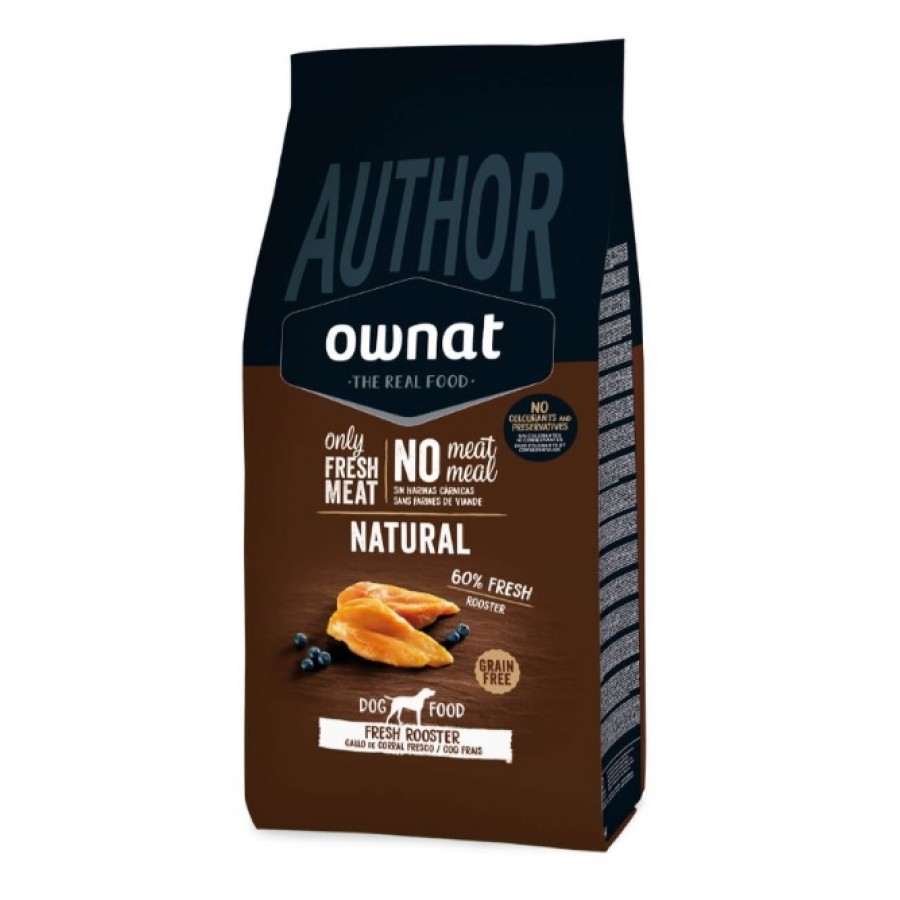 OWNAT GF AUTHOR CÃO FRESH ROOSTER 10KG OWNAT GF AUTHOR CÃO FRESH ROOSTER 10KG