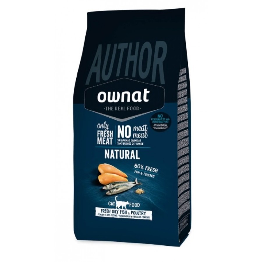OWNAT AUTHOR GATO FRESH OIL FISH 3KG OWNAT AUTHOR GATO FRESH OIL FISH 3KG
