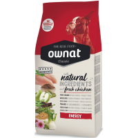 OWNAT CLASSIC CÃO ENERGY 12 KG OWNAT CLASSIC CÃO ENERGY 12 KG