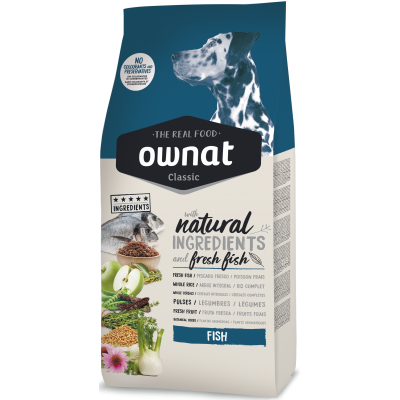 OWNAT CLASSIC CÃO FISH  12 KG