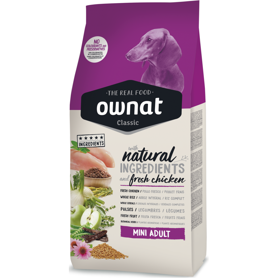 OWNAT CLASSIC CÃO MINI ADULT 8KG