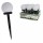 CANDEEIRO SOLAR LED LUNA- 33X10CM