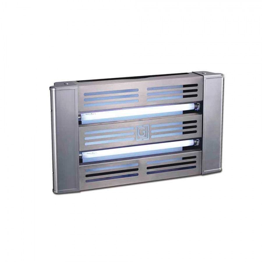 EXTERMINADOR DE INSECTOS COM PLACA ADESIVA 2X15W 61x8,5X35cm EXTERMINADOR DE INSECTOS COM PLACA ADESIVA 2X15W 61x8,5X35cm