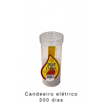 LAMPADARIO ELECTRICO RECARGA 090 BRANCO 200 DIAS