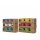 CONJUNTO 3 VELAS DE CITRONELA 45g Ø5x6,5cm CORES VARIADAS