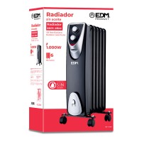 RADIADOR SEM ÓLEO 400/600/1000 W COM 6 ELEMENTOS MODELO BLACK EDITION RADIADOR SEM ÓLEO 400/600/1000 W COM 6 ELEMENTOS MODELO BLACK EDITION