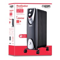 RADIADOR SEM ÓLEO 500 / 1000 / 1500 W COM 8 ELEMENTOS MODELO BLACK EDITION RADIADOR SEM ÓLEO 500 / 1000 / 1500 W COM 8 ELEMENTOS MODELO BLACK EDITION