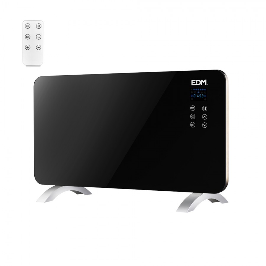 AQUECEDOR CONVECTOR COM FRONTAL DE VIDRO 1500 W AQUECEDOR CONVECTOR COM FRONTAL DE VIDRO 1500 W
