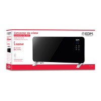 AQUECEDOR CONVECTOR COM FRONTAL DE VIDRO 2000 W AQUECEDOR CONVECTOR COM FRONTAL DE VIDRO 2000 W