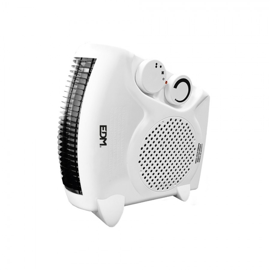 AQUECEDOR COMPACTO 2 EM 1 VERTICAL/HORIZONTAL 1.000 - 2.000 W BRANCO AQUECEDOR COMPACTO 2 EM 1 VERTICAL/HORIZONTAL 1.000 - 2.000 W BRANCO