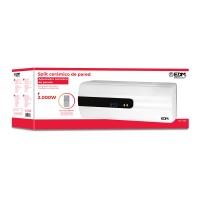 AQUECEDOR DE CERÂMICA SPLIT 1000 - 2000 W, COM CONTROLE REMOTO 57 x 14 x 22 cm AQUECEDOR DE CERÂMICA SPLIT 1000 - 2000 W, COM CONTROLE REMOTO 57 x 14 x 22 cm