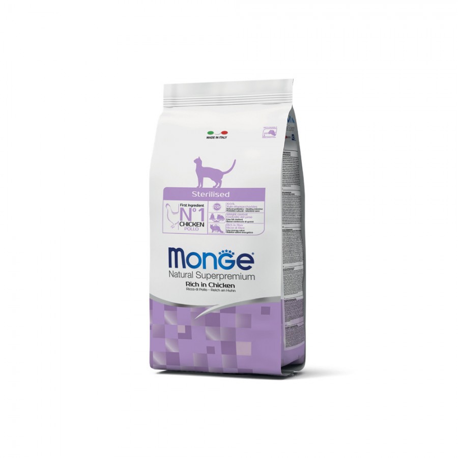 MONGE GATO ESTERLIZADO - SC 10 KG MONGE GATO ESTERLIZADO - SC 10 KG
