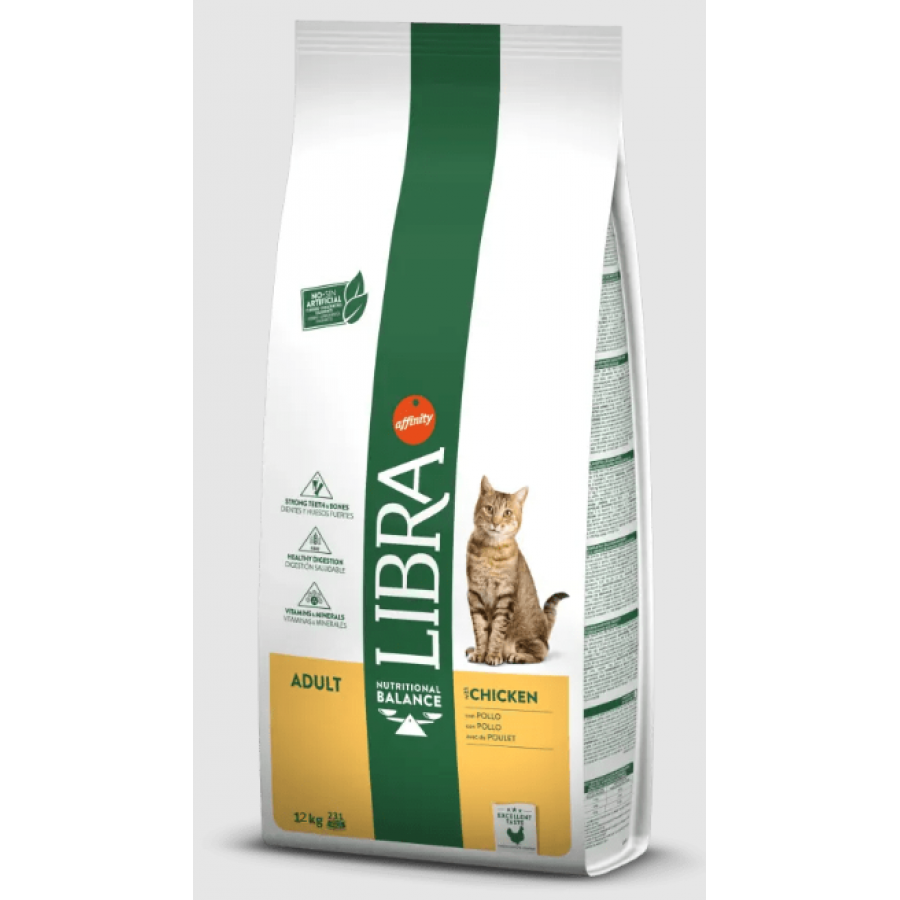 LIBRA GATO ADULTO FRANGO - SC 12 KILOS LIBRA GATO ADULTO FRANGO - SC 12 KILOS