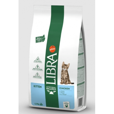 LIBRA GATO JUNIOR (KITTEN) FRANGO - SC  1.5 KILOS