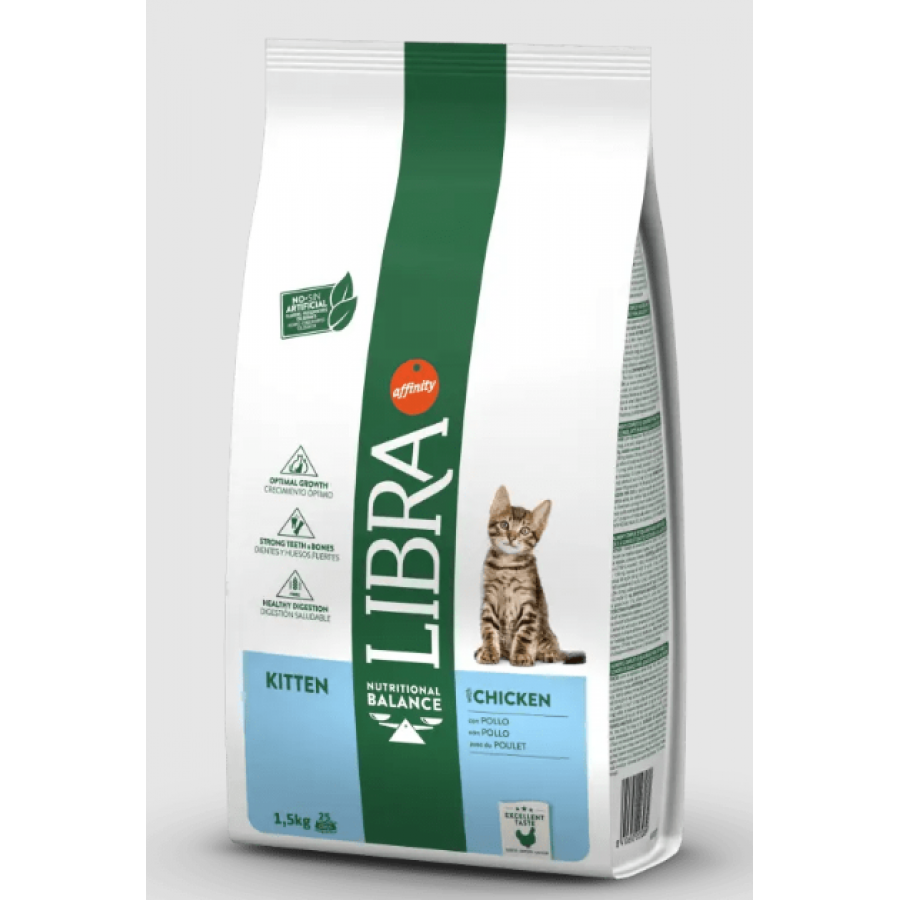 LIBRA GATO JUNIOR (KITTEN) FRANGO - SC  1.5 KILOS