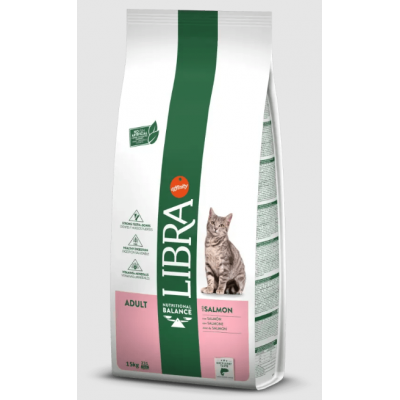 LIBRA GATO ADULTO SALMAO - SC  1,5 KILOS