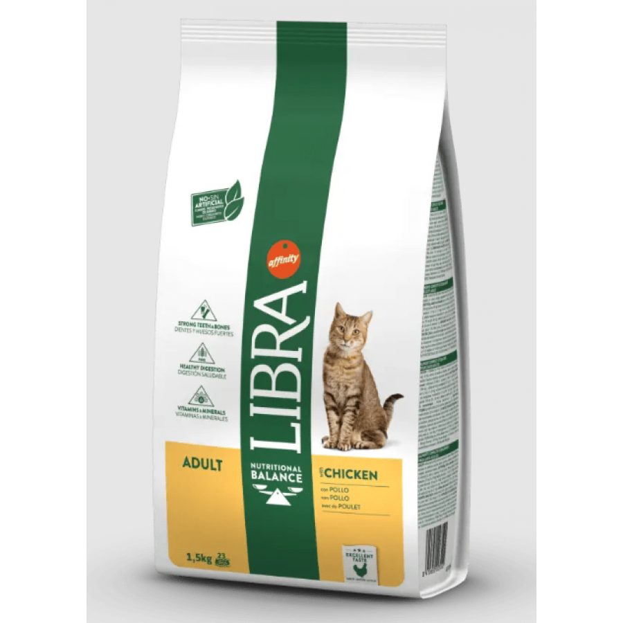 LIBRA GATO ADULTO FRANGO - SC 1,5 KILOS LIBRA GATO ADULTO FRANGO - SC 1,5 KILOS