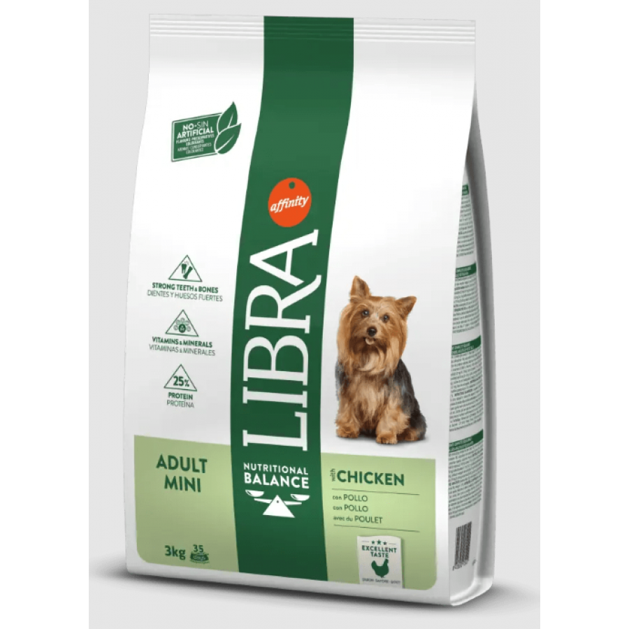 LIBRA CAO ADULTO MINI FRANGO - SC 3 KILOS LIBRA CAO ADULTO MINI FRANGO - SC 3 KILOS